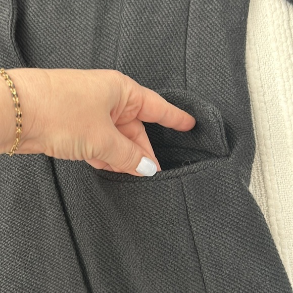 Anthropologie Sanctuary Womens Black Oversized Cotton Blend Boyfriend Blazer S - Picture 14 of 14